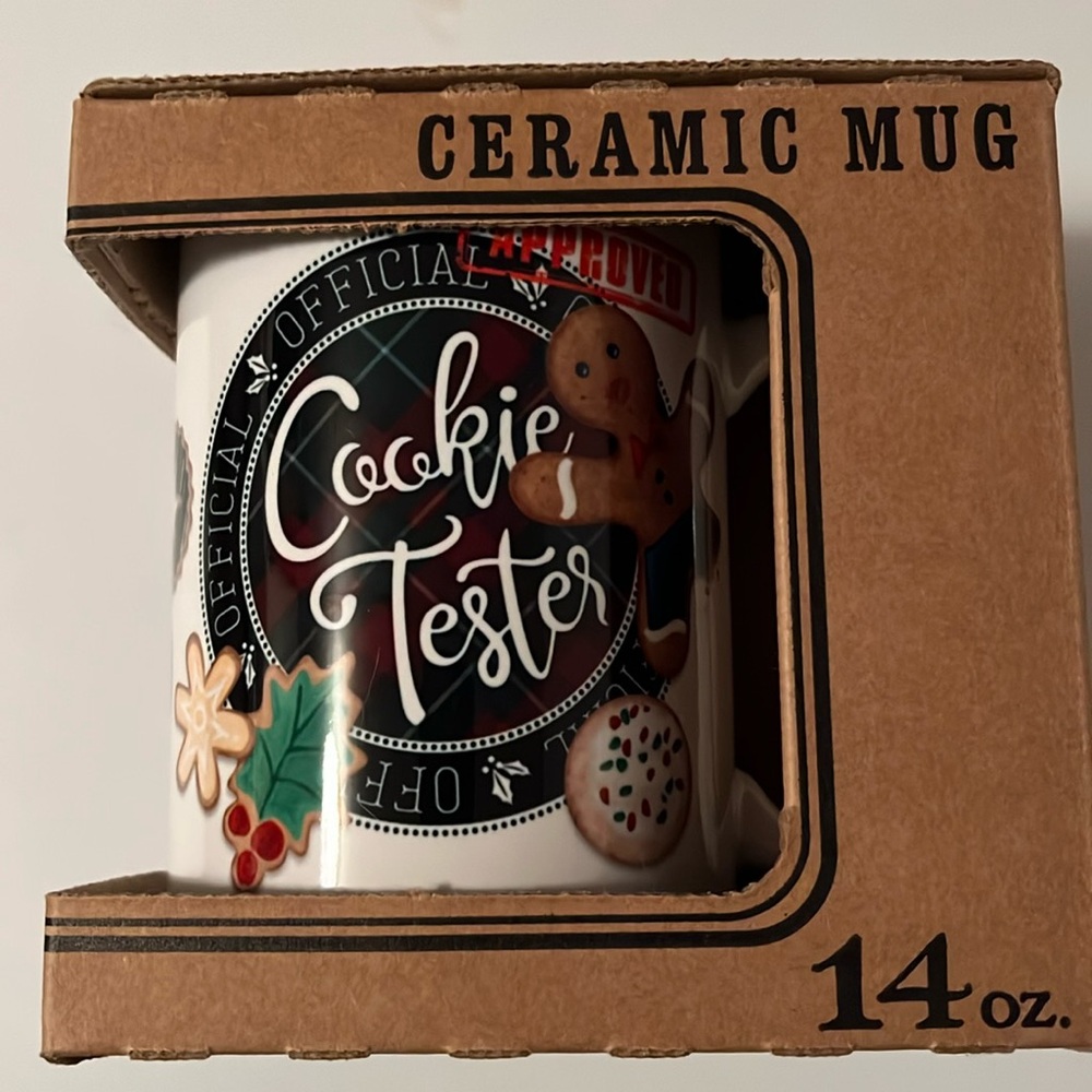 Cookie tester mug (14 oz) - brand new